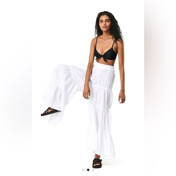 Shelesea Pant high-waisted Mara Hoffman - S - NWOT - Beach pool cruise vacation - Picture 6 of 8